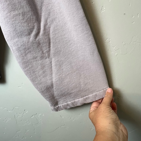 Madewell X Karen Walker Garment-Dyed Long Sleeve Crewneck Sweatshirt Size Medium - Picture 6 of 7